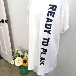 Fashion Nova T-shirt dress READY TO PLAY L/XL